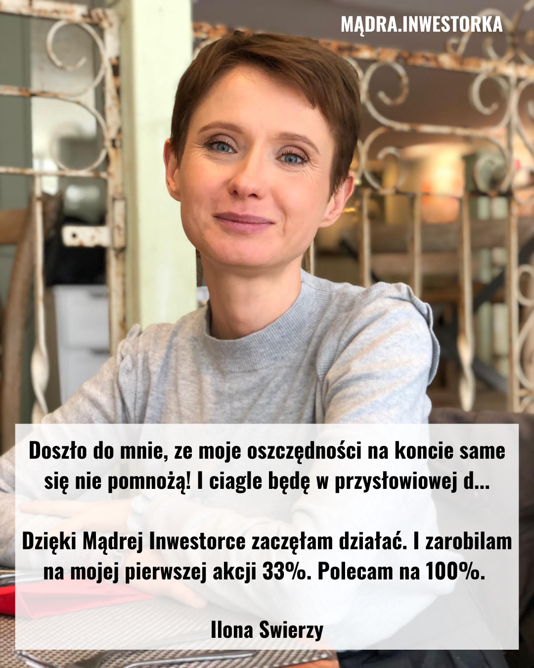 Opinia — Ilona Swierzy